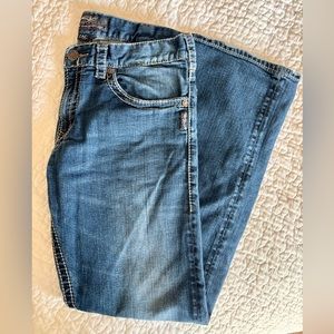 Men’s Silver Jeans 36x34